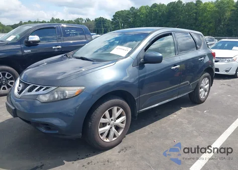 2014 Nissan Murano S z USA, uszkodzony, nr VIN JN8AZ1MU0EW417298